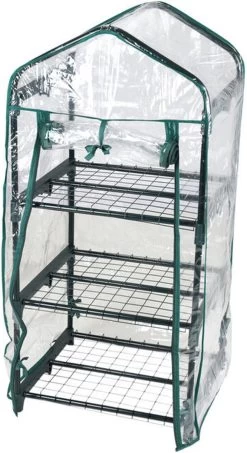 Pro Garden Kweekkas Groen 17-delig 90x50 Cm -Tuin En Buiten 655x1200 1