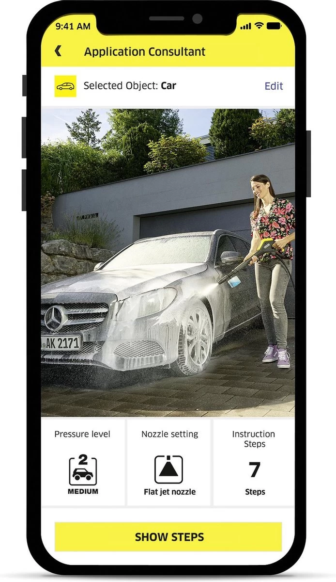 Kärcher K 7 Smart Control Home Hogedrukreiniger - 3000W - 180 Bar - 60 M²/h - Met Terrasreiniger 7 Kärcher K 7 Smart Control Home Hogedrukreiniger - 3000W - 180 Bar - 60 M²/h - Met Terrasreiniger - Afbeelding 7