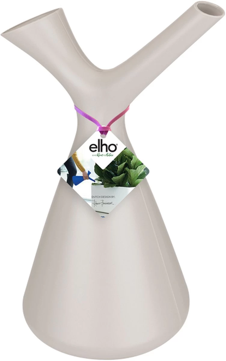 Elho Plunge Gieter 20 - Gieter Voor Binnenaccessoires - Ø 15.0 X H 29.5 Cm - Grijs/Warm Grijs 2 Elho Plunge Gieter 20 - Gieter Voor Binnenaccessoires - Ø 15.0 X H 29.5 Cm - Grijs/Warm Grijs - Afbeelding 2