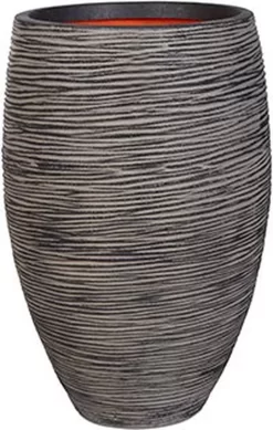 Capi Europe - Vaas Elegant Deluxe Rib NL - 56x84 - Zwart - Voor Binnen En Buiten - KBLR1132 16 Capi Europe - Vaas Elegant Deluxe Rib NL - 56x84 - Zwart - Voor Binnen En Buiten - KBLR1132 -Tuin En Buiten 761x1200