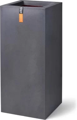 Capi Europe - Bloempot Rechthoek Smooth NL - 36x36x79 - Zwart - Voor Binnen En Buiten - KBL952 34 Capi Europe - Bloempot Rechthoek Smooth NL - 36x36x79 - Zwart - Voor Binnen En Buiten - KBL952 -Tuin En Buiten 769x1200