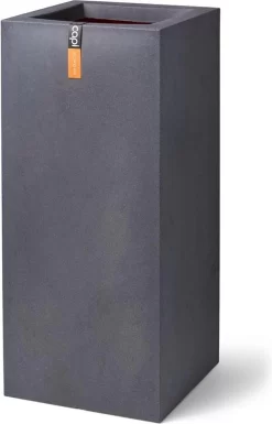 Capi Europe - Bloempot Rechthoek Smooth NL - 36x36x79 - Zwart - Voor Binnen En Buiten - KBL952 32 Capi Europe - Bloempot Rechthoek Smooth NL - 36x36x79 - Zwart - Voor Binnen En Buiten - KBL952 -Tuin En Buiten 770x1200 1