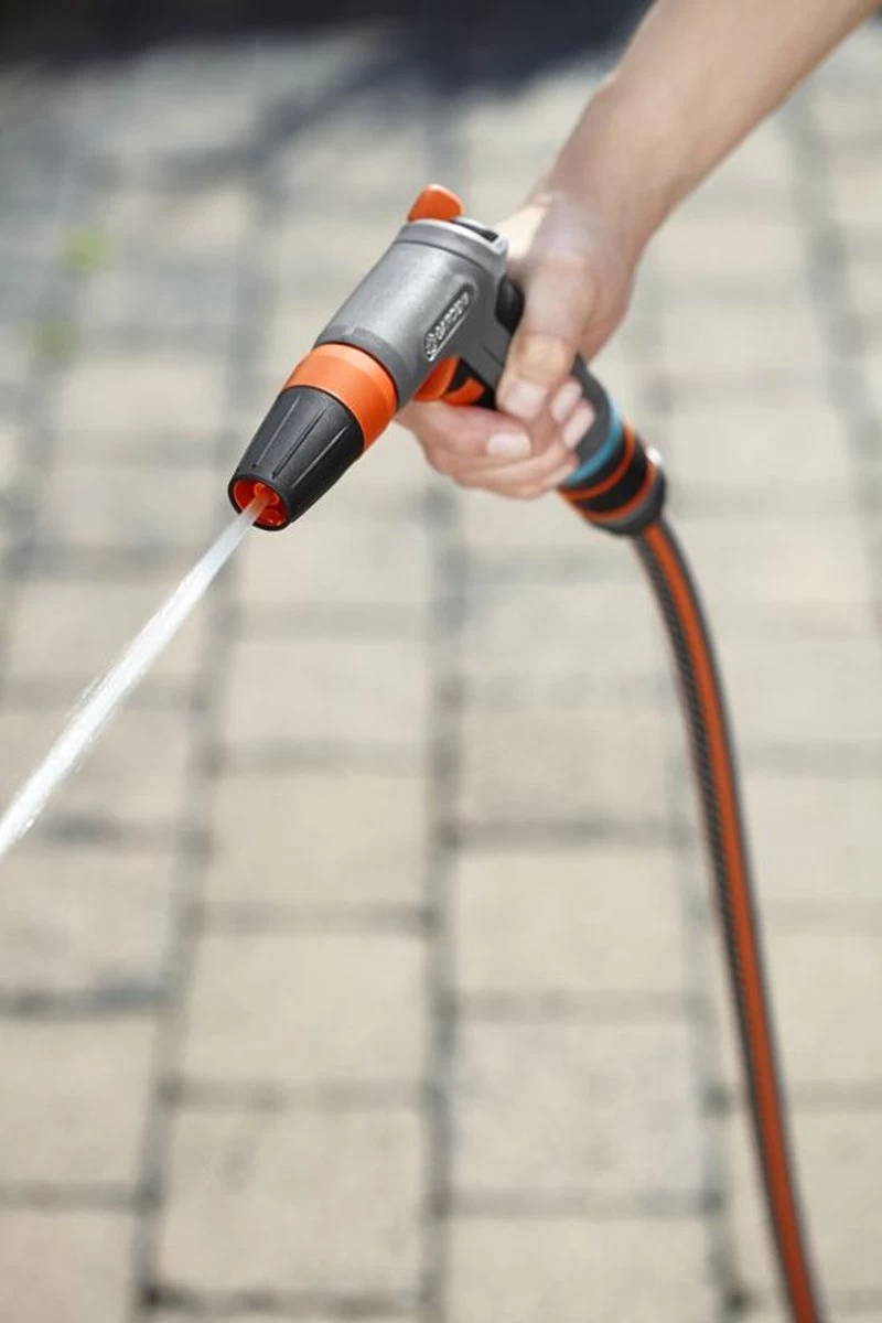 GARDENA - Comfort Reinigingsbroes - Spuitpistool - Traploos Instelbaar 10 GARDENA - Comfort Reinigingsbroes - Spuitpistool - Traploos Instelbaar - Afbeelding 10