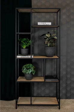 Plantenpot/Bloempot In Het Lava-look Zwart Dia 15 Cm En Hoogte 13 Cm - Voor Binnen -Tuin En Buiten 800x1200 46