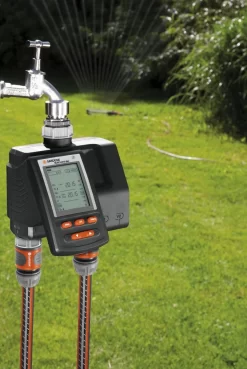 GARDENA Besproeiingsomputer MultiControl Duo - 3 Besproeiingen Per Dag - 1min Tot 3u 59min. -Tuin En Buiten 803x1200