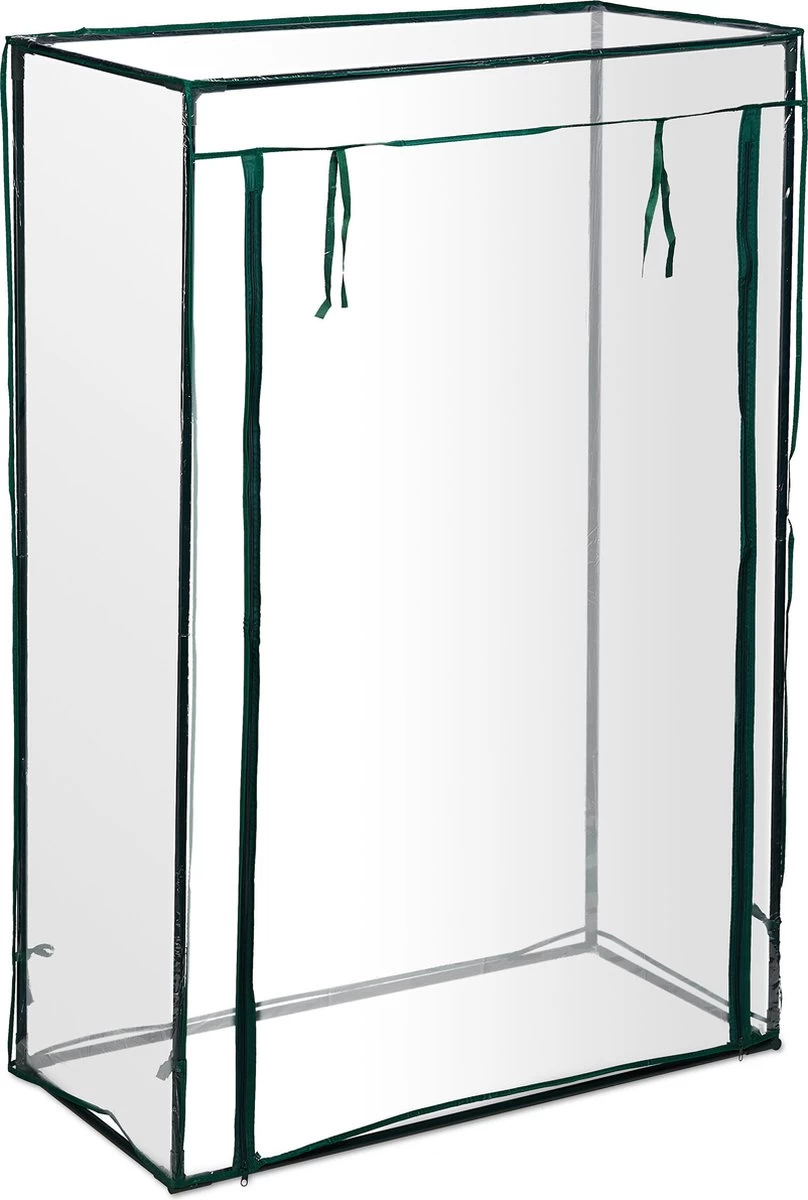 Relaxdays Tomatenkas 150x100x50 Cm - Tuinkas Tomaten - Foliekas - Serre - Kweekkas - PVC 13 Relaxdays Tomatenkas 150x100x50 Cm - Tuinkas Tomaten - Foliekas - Serre - Kweekkas - PVC - Afbeelding 13