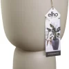 Elho Pure Coupe 35 - Bloempot Voor Binnen & Buiten - Ø 34.9 X H 49.0 Cm - Beige/Balanced Beige