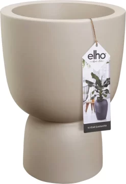 Elho Pure Coupe 35 - Bloempot Voor Binnen & Buiten - Ø 34.9 X H 49.0 Cm - Beige/Balanced Beige 32 Elho Pure Coupe 35 - Bloempot Voor Binnen & Buiten - Ø 34.9 X H 49.0 Cm - Beige/Balanced Beige -Tuin En Buiten 821x1200