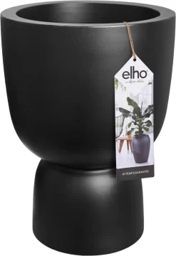 Elho Pure Coupe 35 - Bloempot Voor Binnen & Buiten - Ø 34.9 X H 49.0 Cm - Zwart/Zwart 35 Elho Pure Coupe 35 - Bloempot Voor Binnen & Buiten - Ø 34.9 X H 49.0 Cm - Zwart/Zwart -Tuin En Buiten 823x1200 3