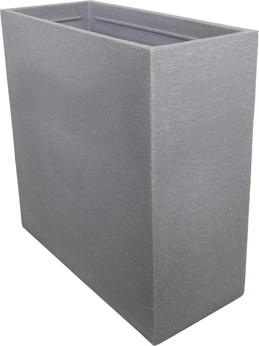 4gardenz® Stone Rechthoekige Bloembak Voor Buiten - 60x60x26cm - Lichtgrijs 7 4gardenz® Stone Rechthoekige Bloembak Voor Buiten - 60x60x26cm - Lichtgrijs - Afbeelding 7