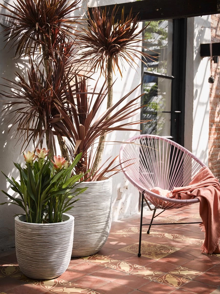 Capi Europe - Bloempot Bol Rib NL - 35x34 - Ivoor - Voor Binnen En Buiten - KOFI932 6 Capi Europe - Bloempot Bol Rib NL - 35x34 - Ivoor - Voor Binnen En Buiten - KOFI932 - Afbeelding 6