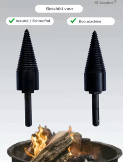 BT Woodline® | Houtklover Inclusief Opbergkoker | Houtsplijter | Houtkloof | Houtsplitter | Houtkloofboor | Kegelsplijter | Houtkliever | Aanmaakhout | Geschikt Voor Accutol, Schroeftol, Boormachine En Kloofmachines 5 BT Woodline® | Houtklover Inclusief Opbergkoker | Houtsplijter | Houtkloof | Houtsplitter | Houtkloofboor | Kegelsplijter | Houtkliever | Aanmaakhout | Geschikt Voor Accutol, Schroeftol, Boormachine En Kloofmachines -Tuin En Buiten 909x1200 1