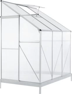 Aluminium Zijkas Kweekkas Wandkas, Broeikas Kas -Tuin En Buiten 924x1200 3