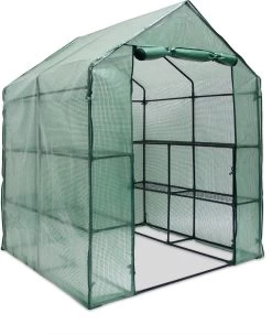 Relaxdays Tuinkas Folie - Grote Foliekas - Tomatenkas - Kweekkas - Hobbykas - Broeikas